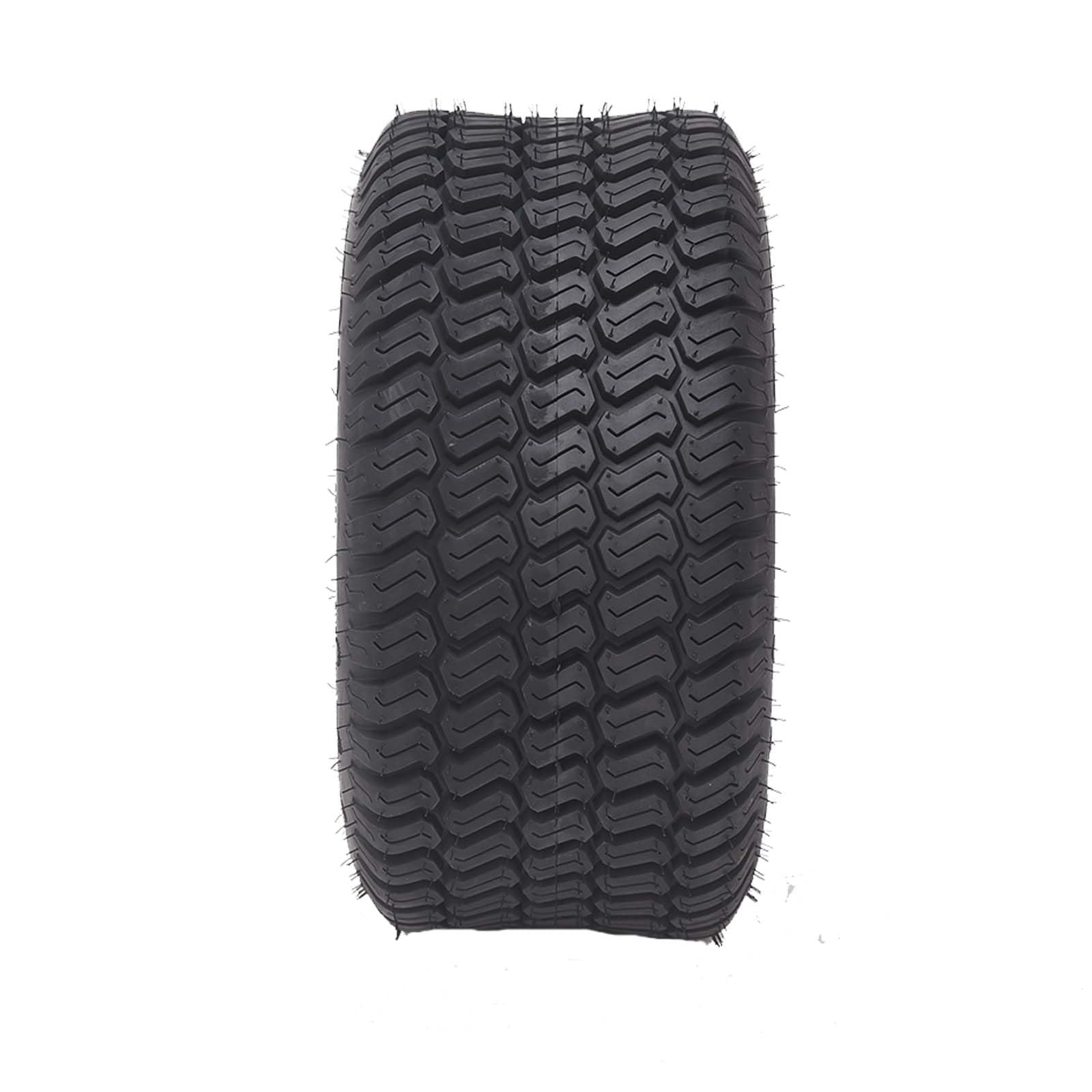 Garvee Lawn Mower Tire 20x8.00-8 Four-Ply Rated Tubeless Non-Directional Turf Tire for Garden and Tractor, Black