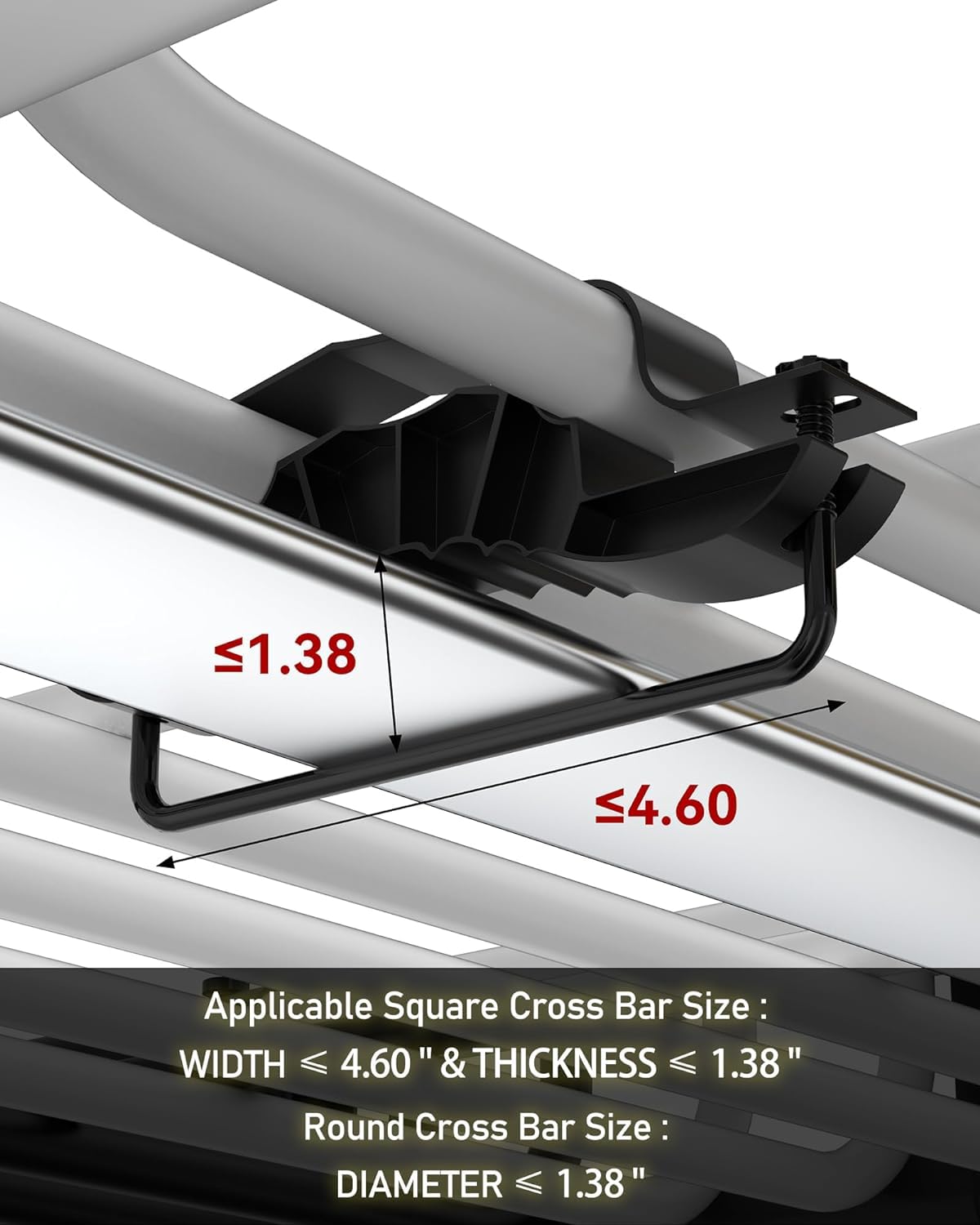 Garvee Roof Cargo Basket, Roof Rack Cargo Basket with Waterproof Cargo Bag Roof Basket Cargo Carrier, Universal Cargo Roof Rack Basket Luggage Bag (15 Cubic Feet Luggage Bag, 46"x 36"x 5" Roof Rack)
