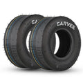 Garvee 2 Pack 11x4.00-5 Lawn Mower Tire Tubeless for Lawn & Garden Mowers, 4PR, Smooth Pattern, Black