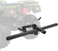 Garvee Manual Implement Lift Heavy-Duty Steel 1-Point 2-Inch Receiver Adjustable Height ATV UTV Tractor 50 Inches Black