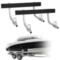 Garvee 45" Boat Trailer Guide, Rustproof Steel, Carpet-Padded Boards, Includes Mounting Parts, Flexible Installation, Marine Use, Ski/Fishing/Sailboat