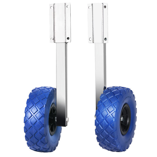 Garvee 10 Inch 300LBS Stainless Steel Boat Launching Wheel Set