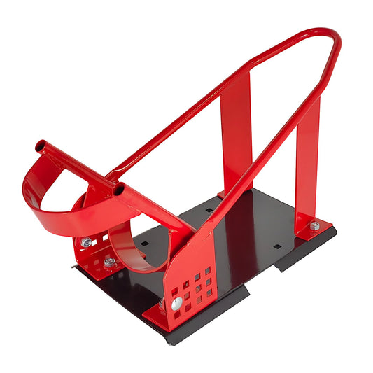 Garvee Motorcycle Wheel Chock, 16"-21" Front Stand with Multiple Adjustment Holes, Motorcycle Chock for Garage, Workshop, and Vehicle Transport