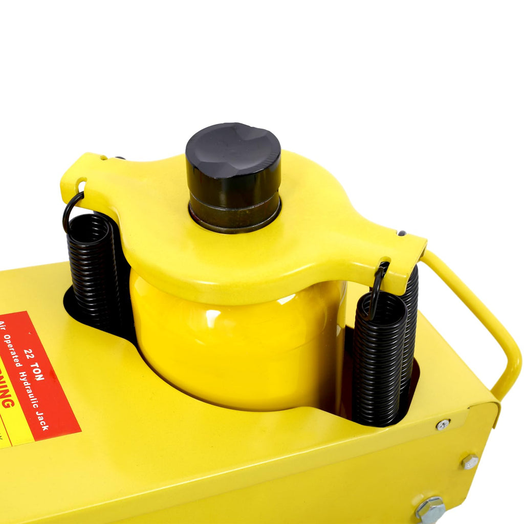 Garvee Heavy Duty 22 Ton Air/Hydraulic Floor Jack With 4 Extension Adapters For Farm Vehicles Trucks Auto, Steel, 22 Tons, Black