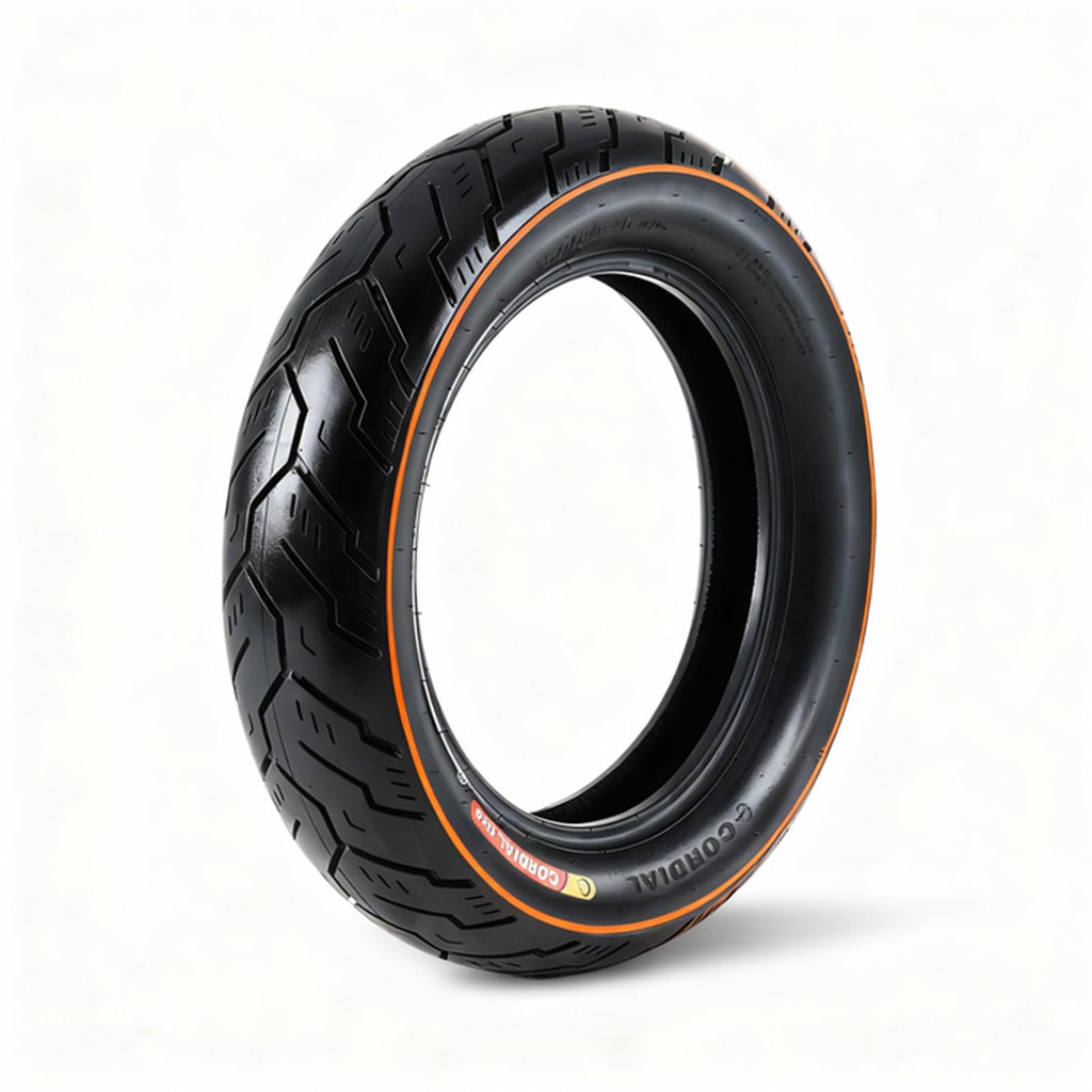 Garvee 150/80-16 Motorcycle Tire Rear Black Wall 4PR 71H Tubeless Street Tire Cruiser Touring High Performance Enhanced Grip Wear Resistance