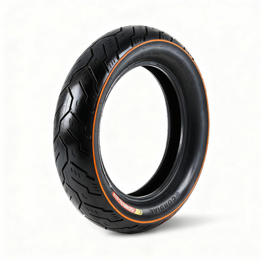 Garvee 150/80-16 Motorcycle Tire Rear Black Wall 4PR 71H Tubeless Street Tire Cruiser Touring High Performance Enhanced Grip Wear Resistance