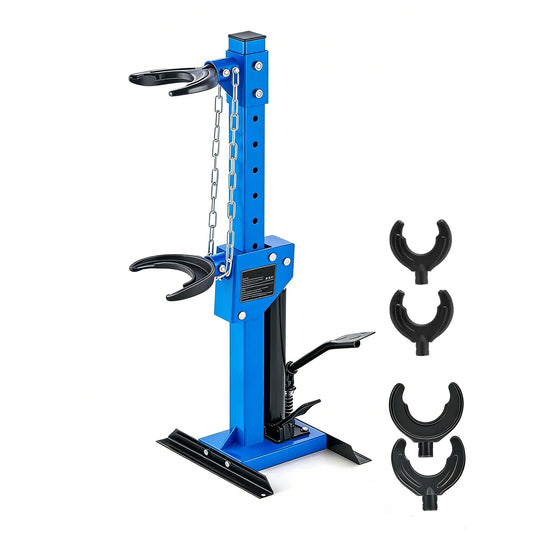 Garvee Hydraulic Shock Spring Compressor Heavy Duty Foot-Operated Coil Spring Compressor Tool Universal Fit Cars SUVs Trucks Blue