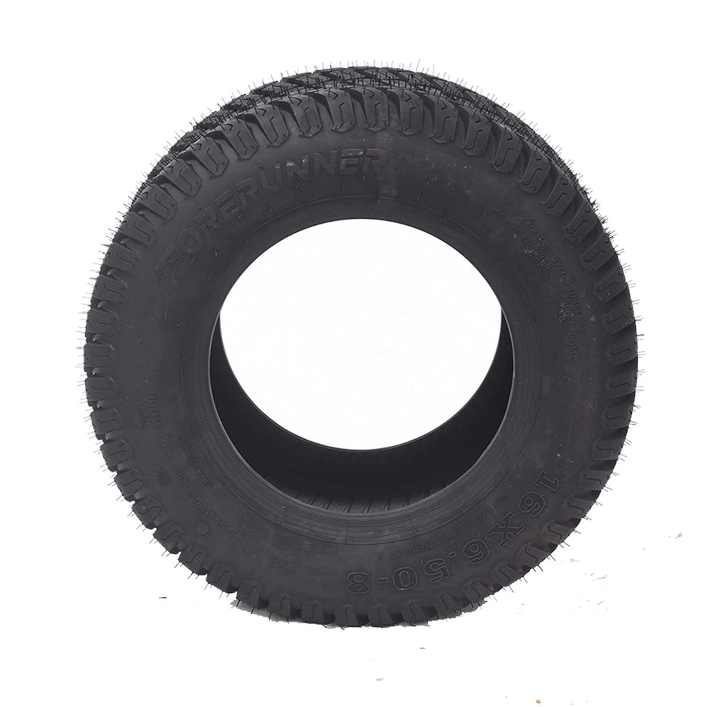 Garvee Lawn Mower Tire 20x10.00-8 Four-Ply Rated Tubeless Non-Directional for Tractor Turf & Garden, Smooth Ride, Black