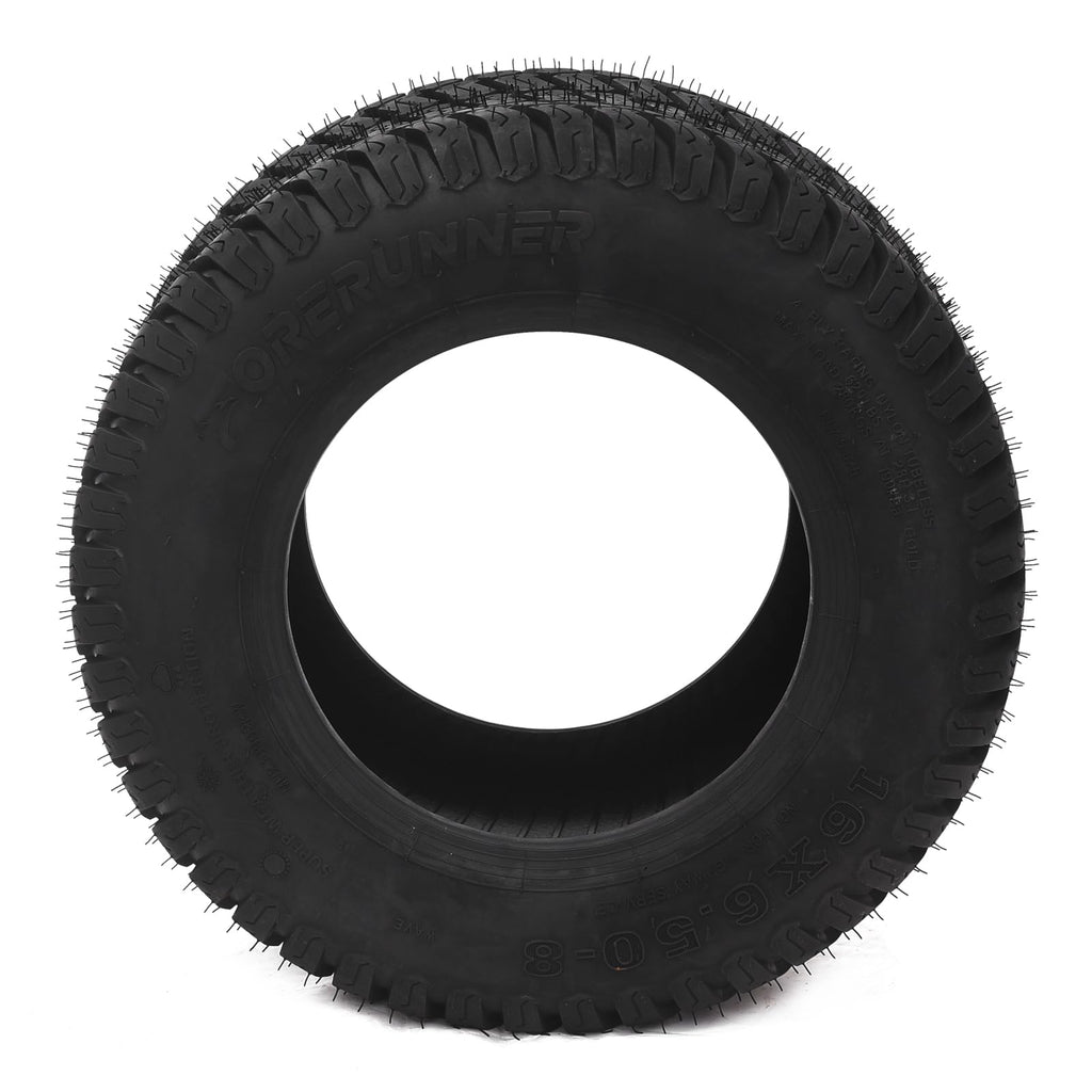 Garvee Lawn Mower Tires 15x6.00-6 4PR Turf Tires for Garden Tractor Riding Mower, Golf Cart Tires Tubeless Set of 2