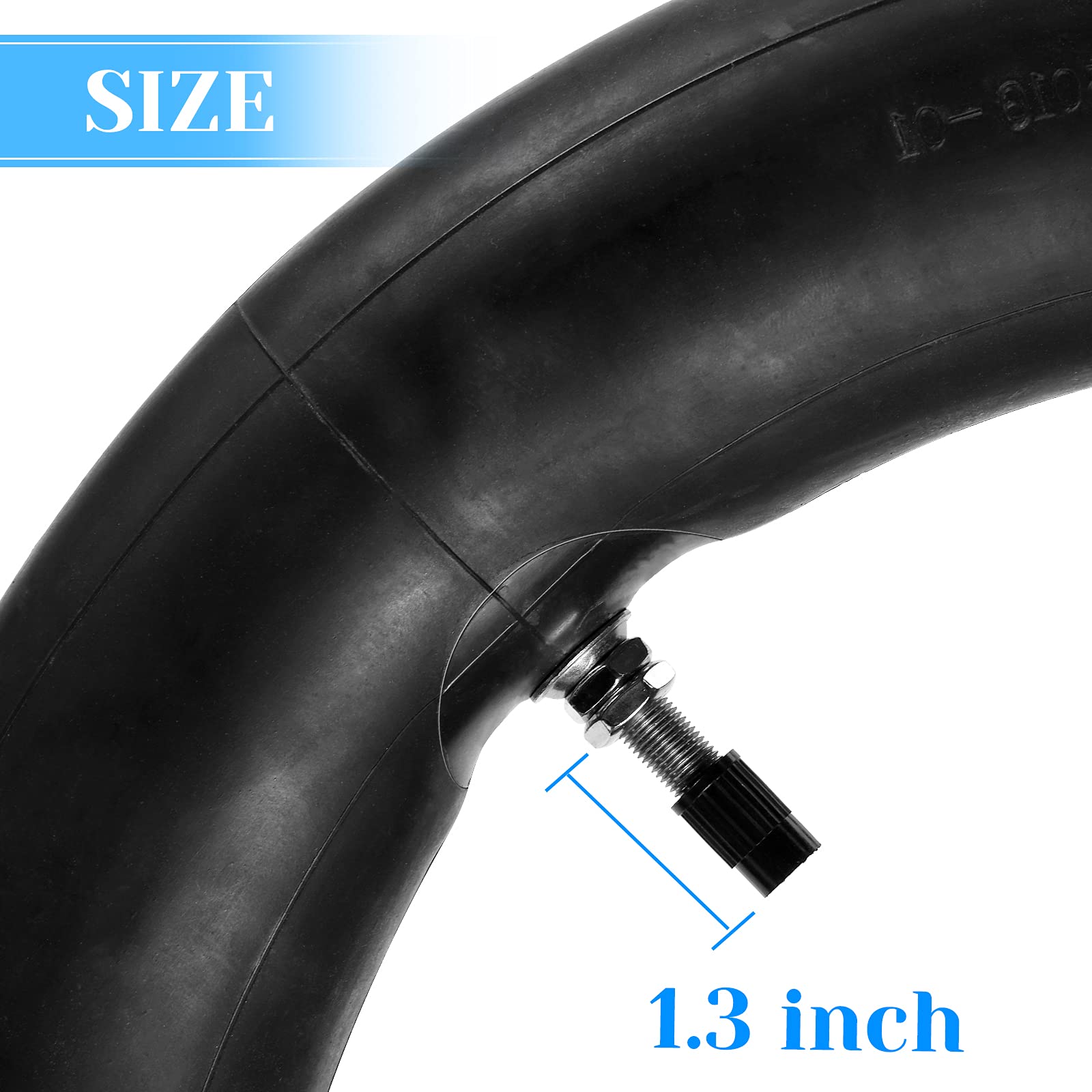 Garvee 2PCS 2.75/3.00-21 Shradler Valve Dirt Bike Inner Tube, 80/100-21 Replacemen Inner Tubes Fits Motorcycle with 21" Tire Compatible with CR250R 450R 500R XR 200 250 Yamaha YZ125 TTR230 TTR250