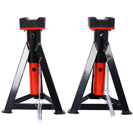 Garvee 3 Ton Performance Jack Stands 1 Pair Adjustable Height Quick Lifting Jack for Auto Repair Shop Black