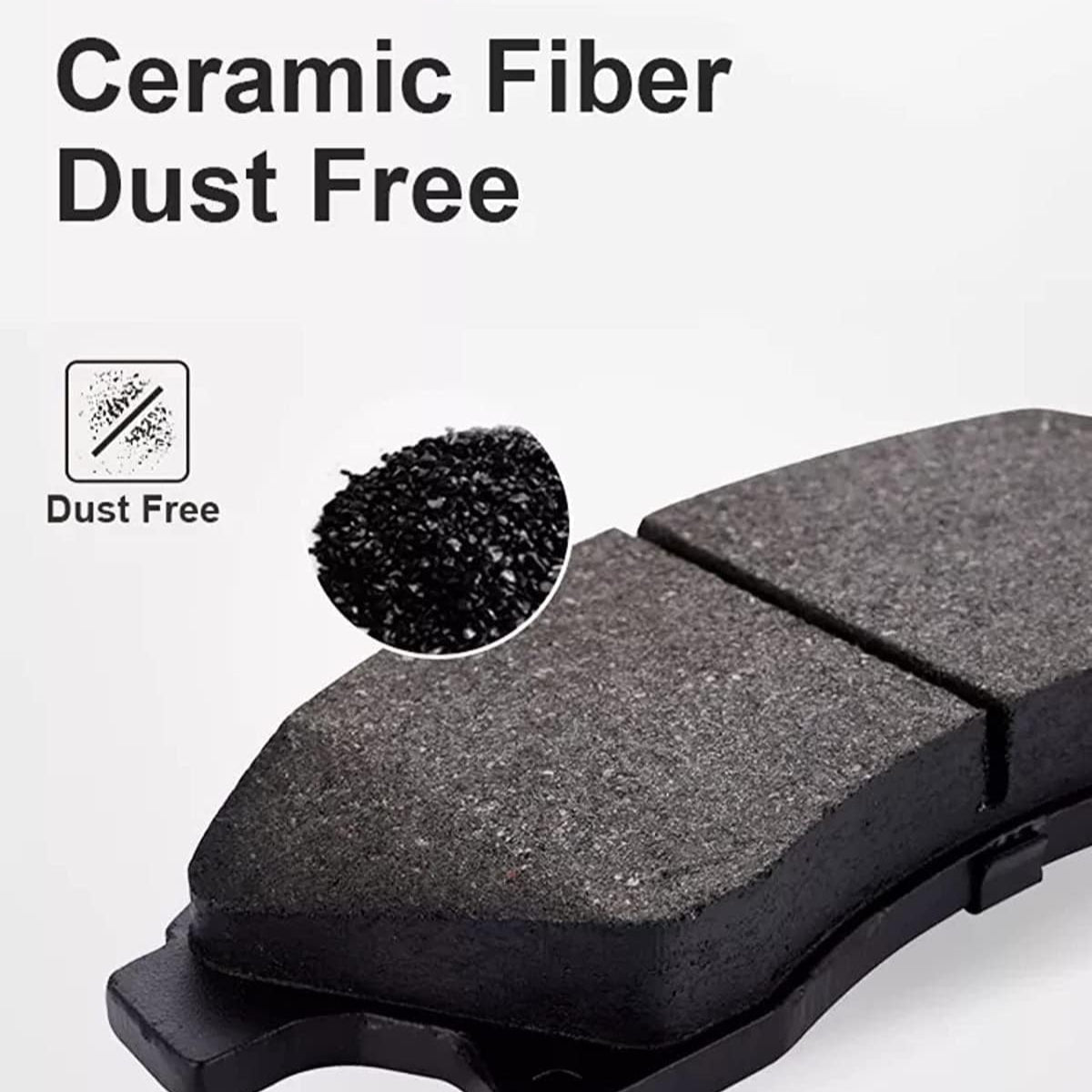 Garvee MERXENGFront Brake Pads with Hardware, 4 PCS Ceremic Brake Pads Set fit for LEXUS HS250h 2010-2012 All Models, SCION xD 2008-2014 All Models, TOYOTA COROLLA 2009-2019 All Models