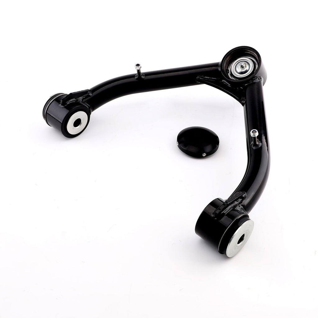 Garvee 2pc Upper Control Arms W/Ball Joints, 2-4" Front Suspension kit Compatible with 2007-2022 Toyota Tundra & Sequoia, Black Adjustable Tubular Control arm
