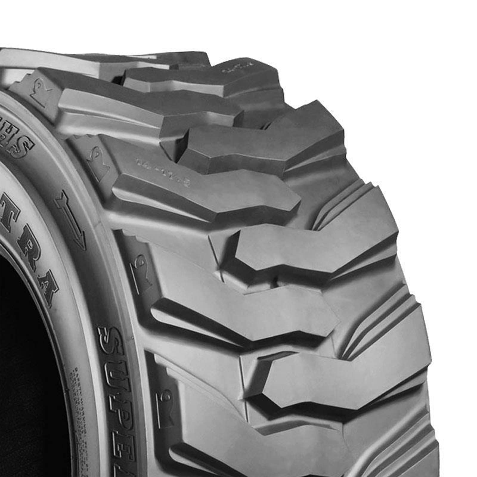 Garvee Premium 10-16.5 12PR Tire SKS-1 for Heavy Loads Tubeless - Durable Construction, Reliable Performance, Suitable for Trailers, Skid Steer Loaders, and Construction Equipment