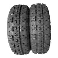 Garvee AT21x7-10-4PR ATV Tires, All Terrain ATV UTV Mud Trail Tires(Set of 2, Tubeless)