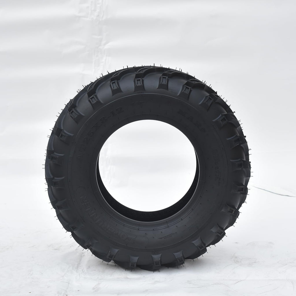 Garvee 26x11-12-6PR All Terrain ATV UTV Off-Road Tires, AT26x11-12-6PR TL MARS Tires - Set of 2, Tubeless
