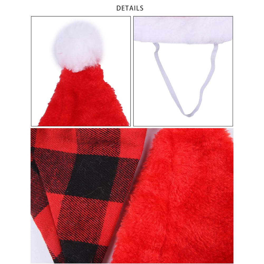 Garvee Pet Christmas Saliva Towel Triangle Bibs Plaid Pattern Puppy Costume Decorations for Small Medium Large Dogs Cats No. 9 Suit One Size fits All