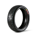 Garvee 130/70-18 Motorcycle Tire Front Black Wall 4PR 63S Tubeless Street Tire Cruiser Touring High Performance Enhanced Grip Longevity