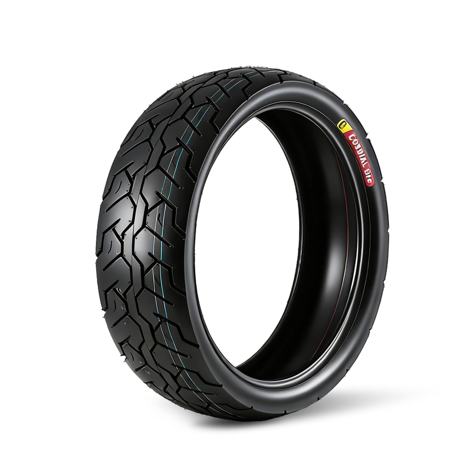 Garvee 130/70-18 Motorcycle Tire Front Black Wall 4PR 63S Tubeless Street Tire Cruiser Touring High Performance Enhanced Grip Longevity