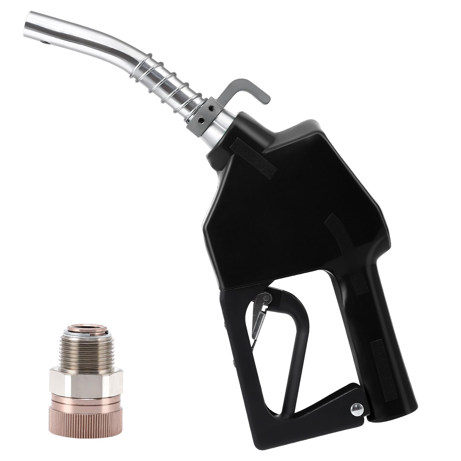 Garvee 3/4 Inch NPT Auto Fuel Nozzle 13/16 Inch Spout 16 GPM with Swivel
