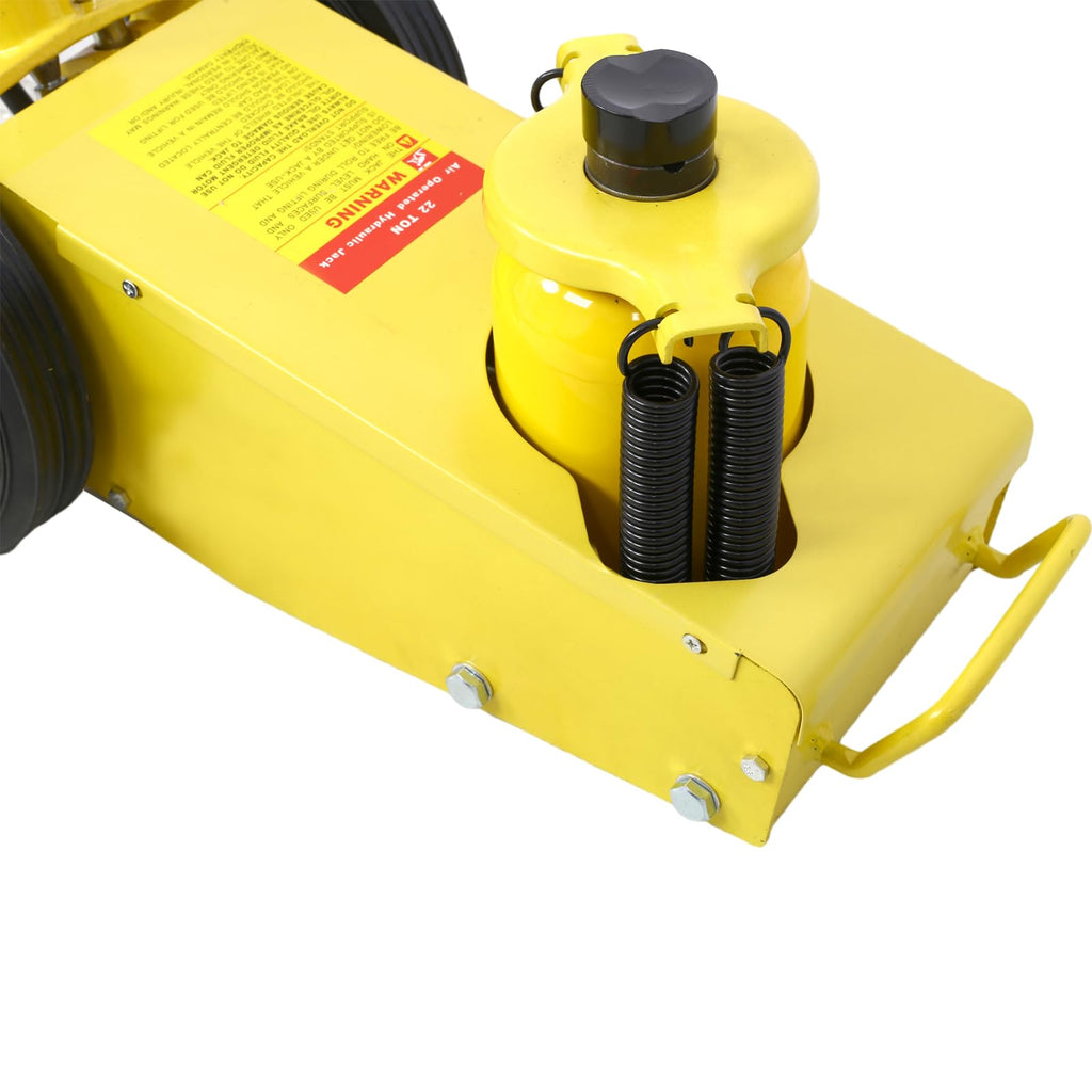 Garvee Heavy Duty 22 Ton Air/Hydraulic Floor Jack With 4 Extension Adapters For Farm Vehicles Trucks Auto, Steel, 22 Tons, Black