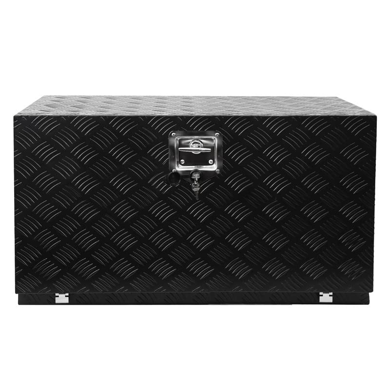 Garvee 30inch Pickup Truck Aluminum Toolbox - Diamond Plate, Heavy Duty