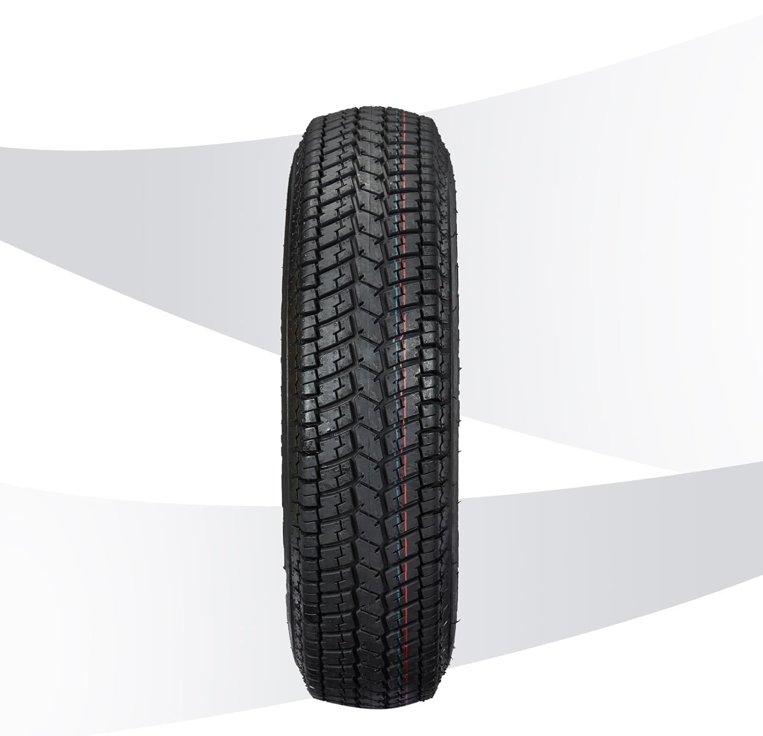 Garvee 2 PCS Trailer Tires, ST175-80D13 175 80 13 6PR Trailer Tires With 13'' Rim, Load Range C 175/80D Premium Trailer Tires For Different Agricultural Terrains Towing