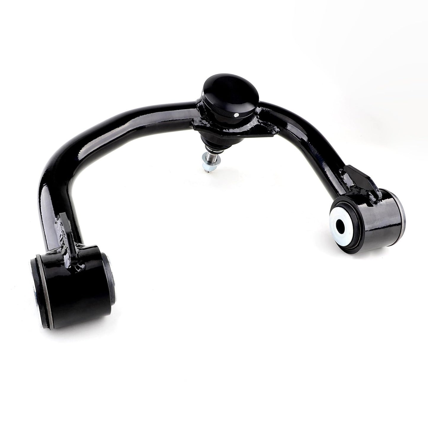 Garvee 2pc Upper Control Arms W/Ball Joints, 2-4" Front Suspension kit Compatible with 1999-2006 Silverado Sierra 1500 4X4 RWD, Black Adjustable Tubular Control arm