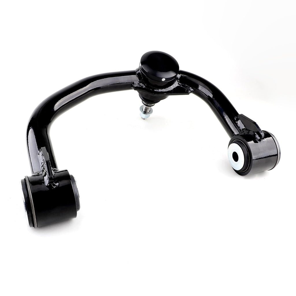 Garvee 2pc Upper Control Arms W/Ball Joints, 2-4" Front Suspension kit Compatible with 1999-2006 Tundra & 2000-2007 Sequoia, Black Adjustable Tubular Control arm