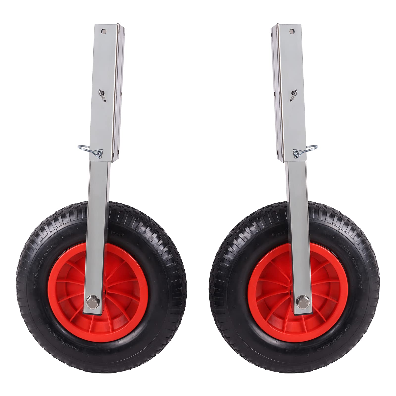 Garvee 600LBS 15 Inch Boat Launching Wheels Set, Easy Smooth Launch