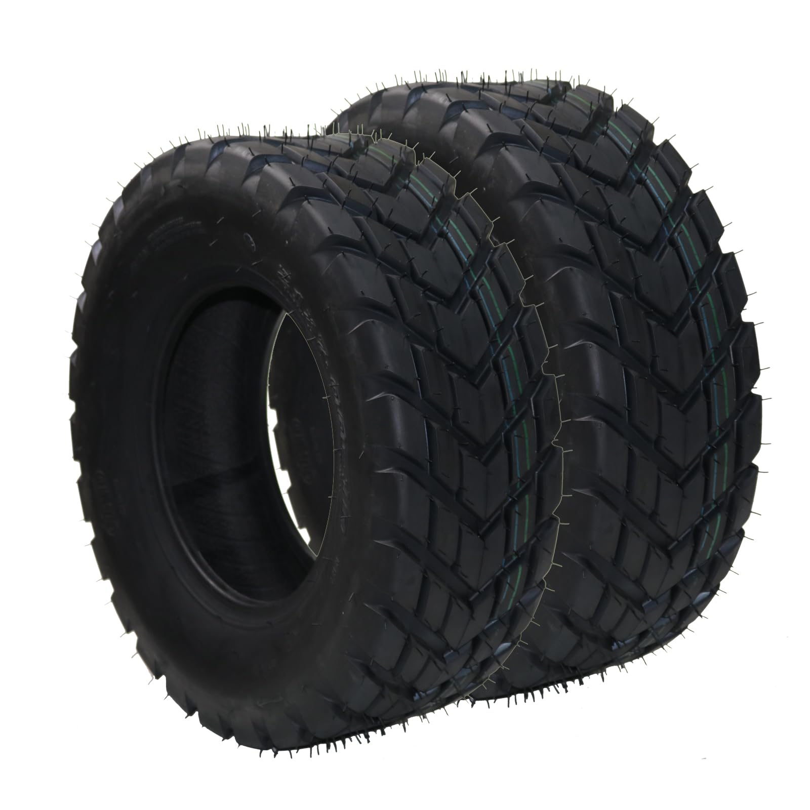Garvee 2 Pack 19x7-8 ATV Tires 4 PR All-Terrain Tubeless Off-Road Tires for ATV UTV Trail Sand Mud Black