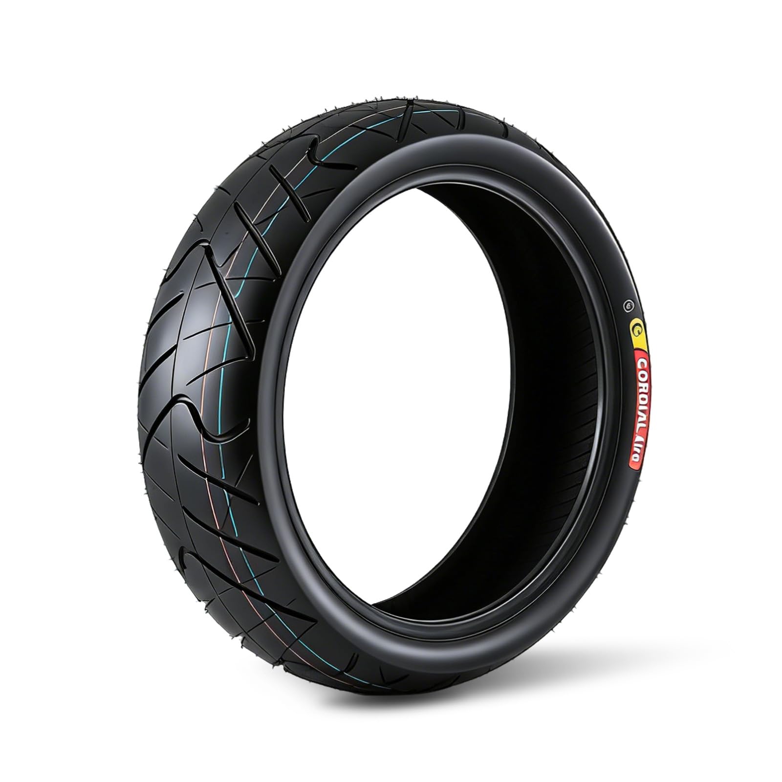 Garvee 160/60-17 Motorcycle Tire Rear Black Wall 4PR Sport & Street Bike High Performance Enhanced Grip Wear Resistance