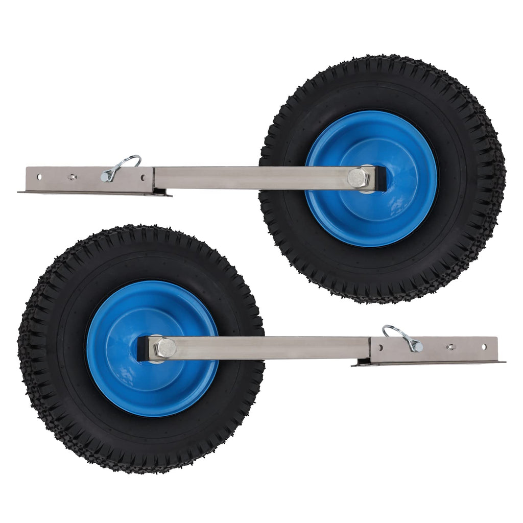 Garvee 600LBS 12 Inch Boat Transom Launching Wheels for Easy Launch