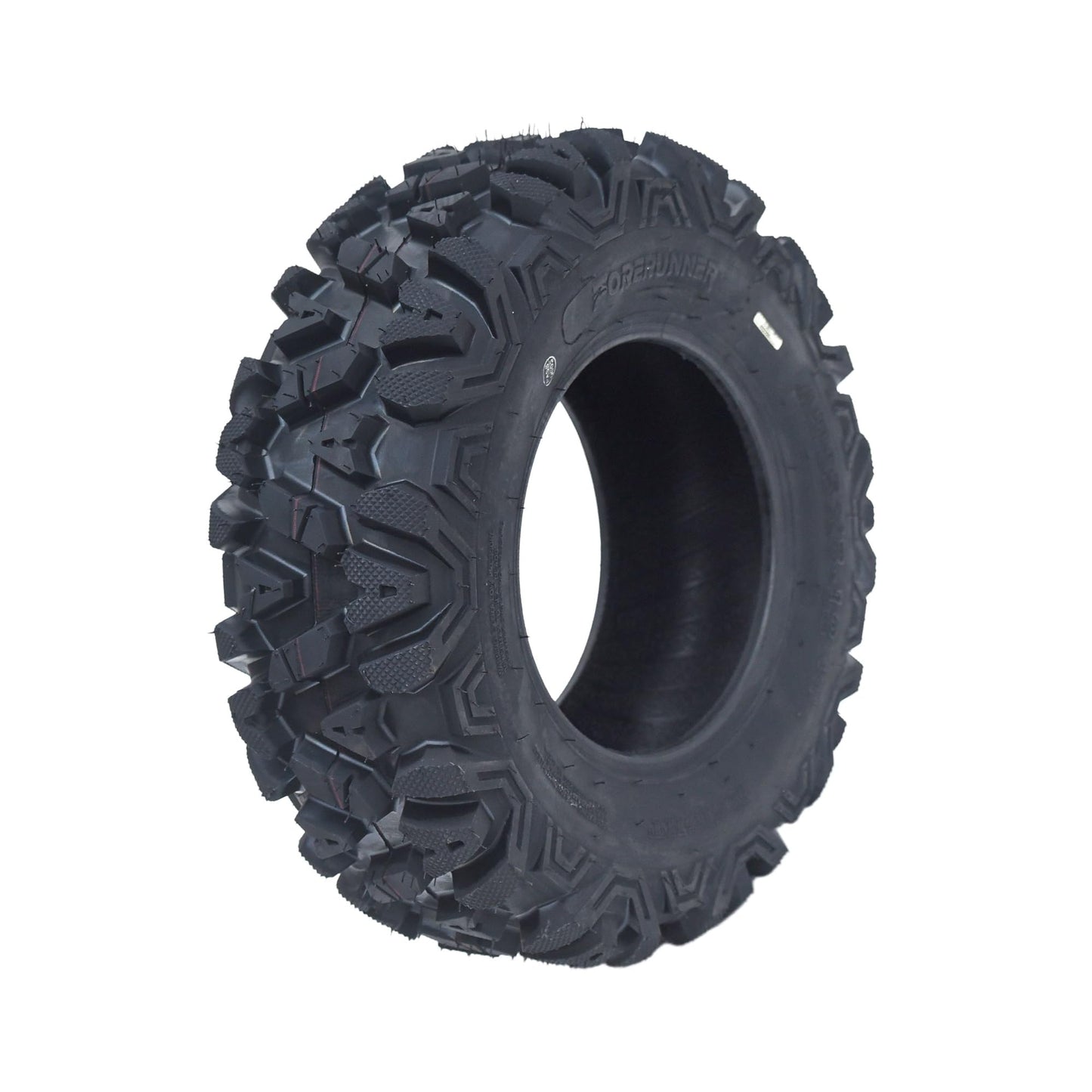Garvee Set of 2 ATV Trail Tires 6PR Knobby Sport Tires, Tubeless - AT25x8-12-6PR TL APOLLO