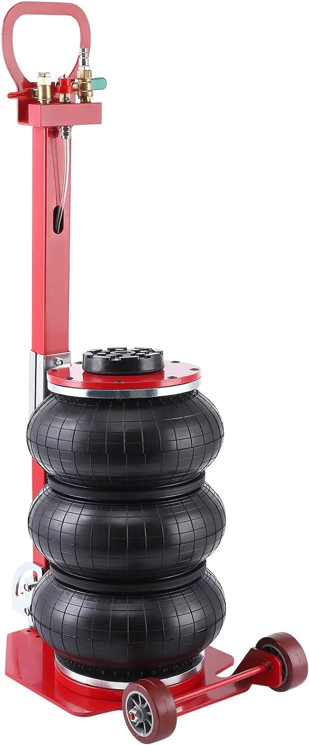 Garvee 5 Ton Air Jack, 15.7 Inch Height, Fast Lifting with Long Handles