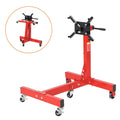 Garvee Engine Stand 1500 LBS Rotating Motor Stand with 360° Rotating Head, Adjustable Arms, Casters for Vehicle Maintenance, Durable Steel, Black