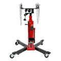 Garvee Transmission Jack 1100 LBS 2-Stage Hydraulic Telescopic Stand High-Grade Steel Precise Positioning Garage/Shop Lift Hoist