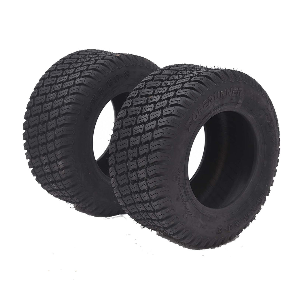 Garvee Lawn Mower Tire 20x10.00-8 Four-Ply Rated Tubeless Non-Directional for Tractor Turf & Garden, Smooth Ride, Black