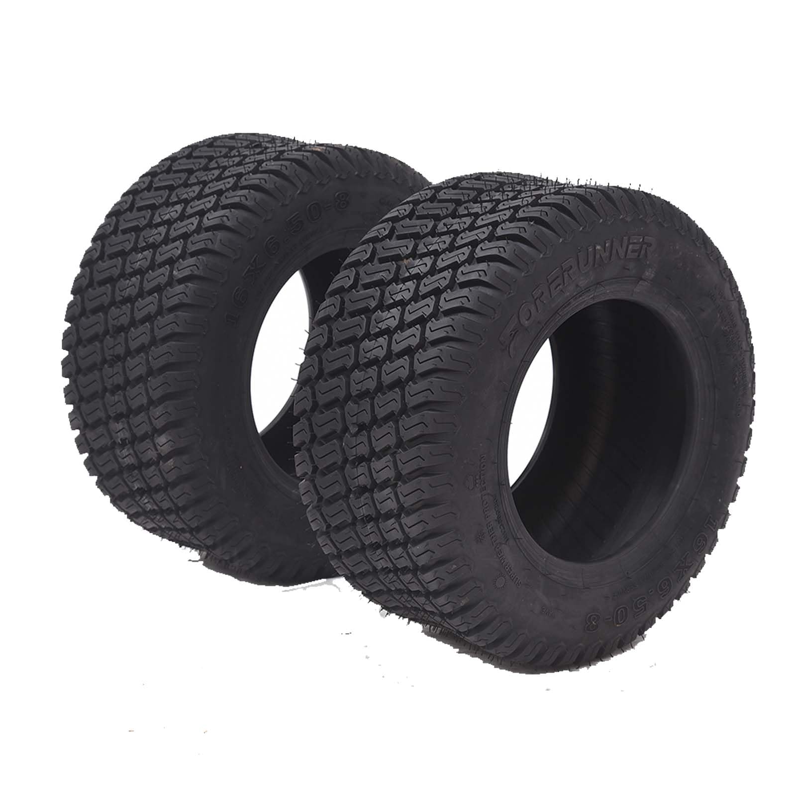 Garvee Lawn Mower Tire 13x5.00-6 Tubeless Four-Ply Rated Non-Directional Tractor Turf Garden Tire Smooth Ride Black