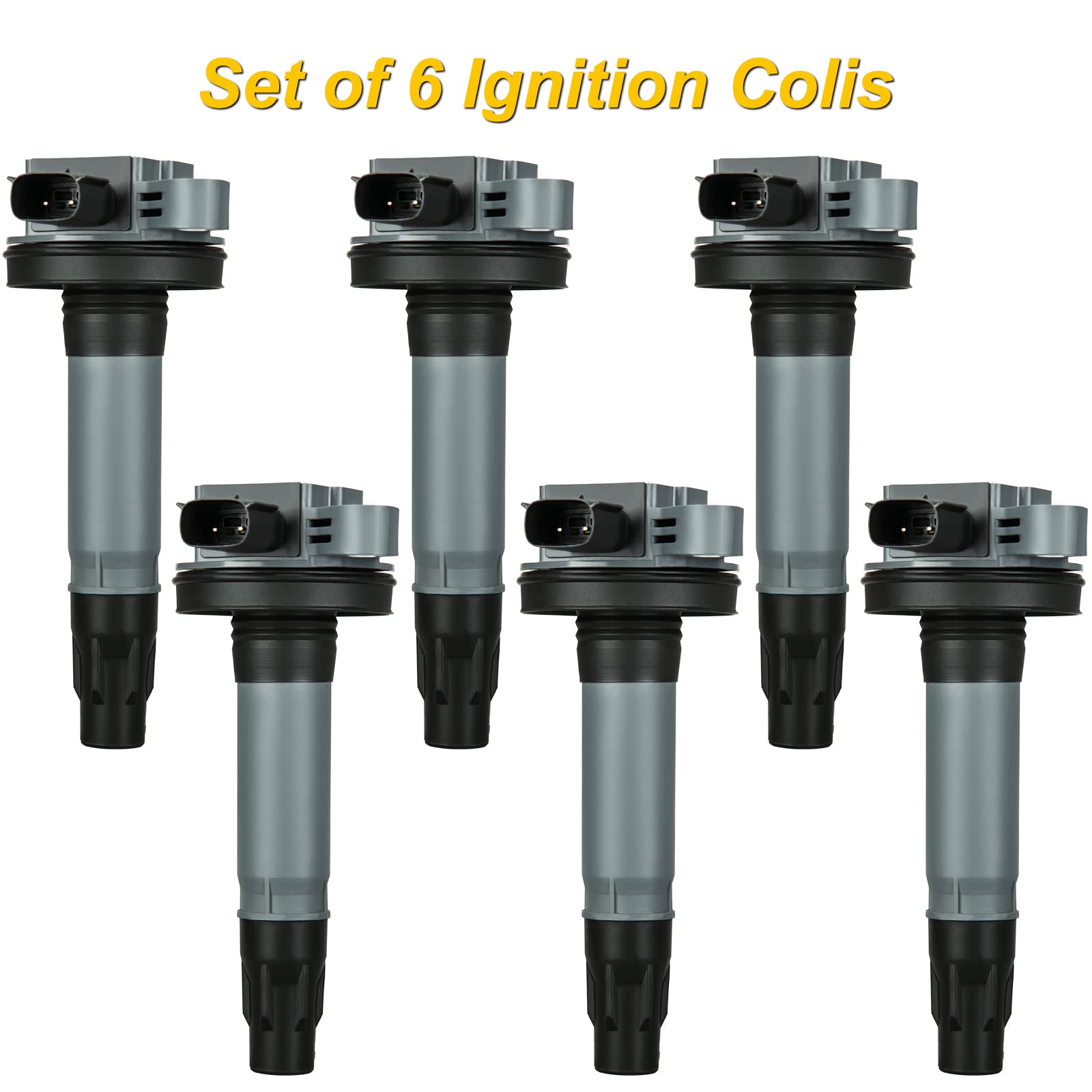 Garvee 6 Ignition Coil Packs for Ford, Mercury, Mazda & Lincoln