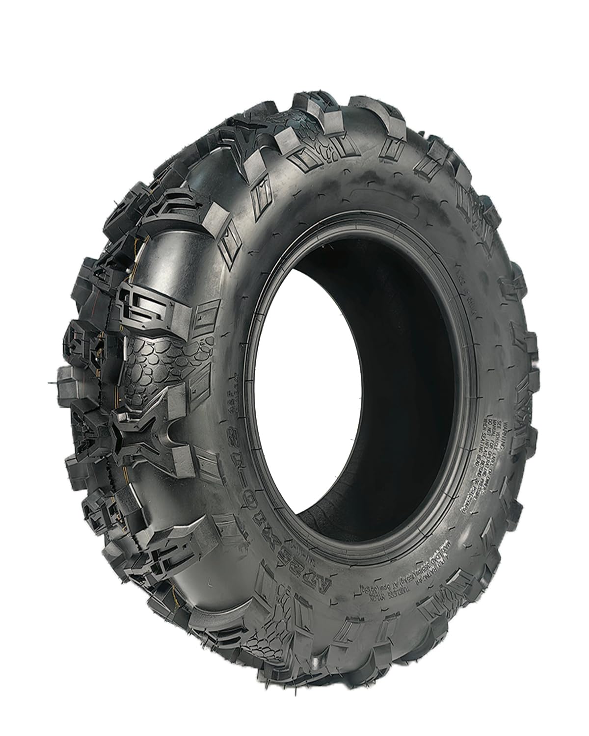 Garvee 25x10-12 ATV UTV Tires Tubeless All Terrain Off-Road Wide Footprint Extra Grip Mud Sand Rock