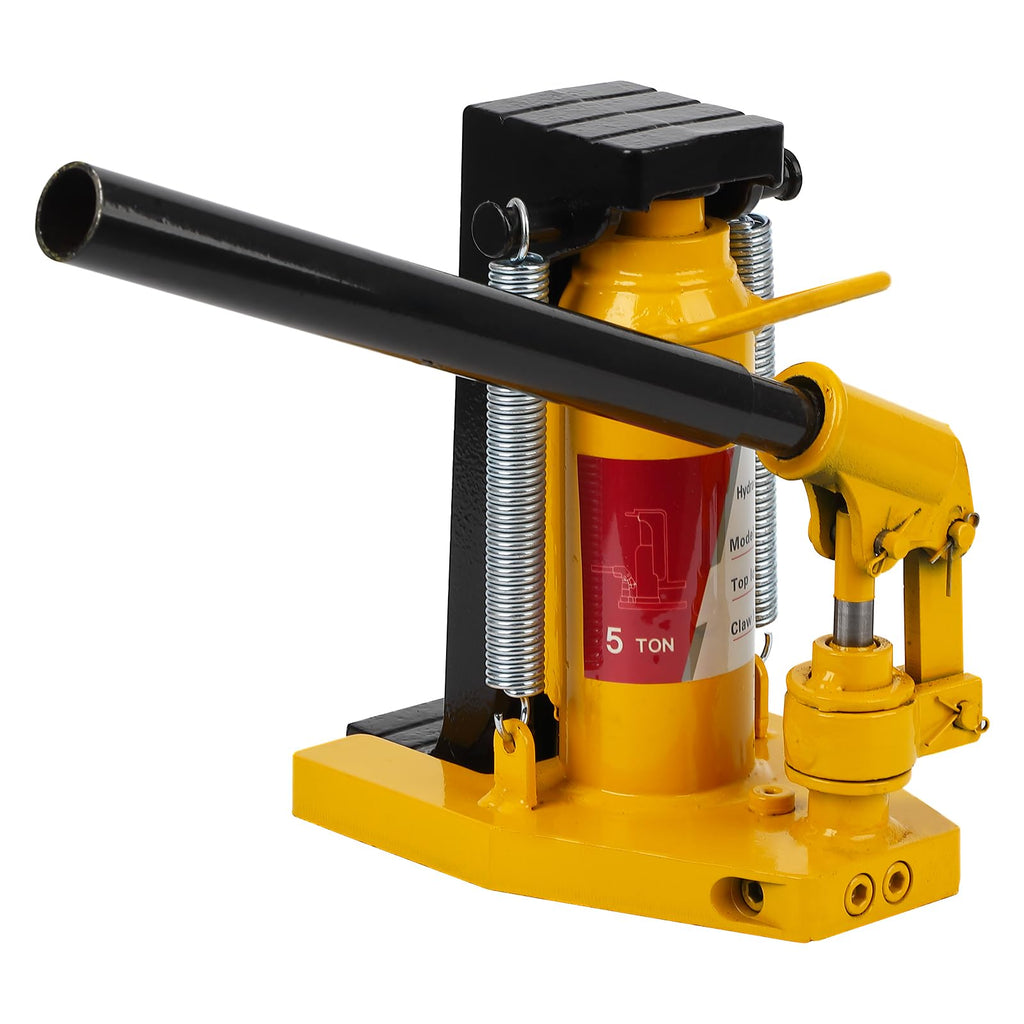 Garvee Toe Jack Lift Hydraulic Machine Floor Jack 2.5T on Toe Jack Lift 5T on Top Lift Jack Manual Hand Pump Heavy Duty Truck Travel Trailer Repair