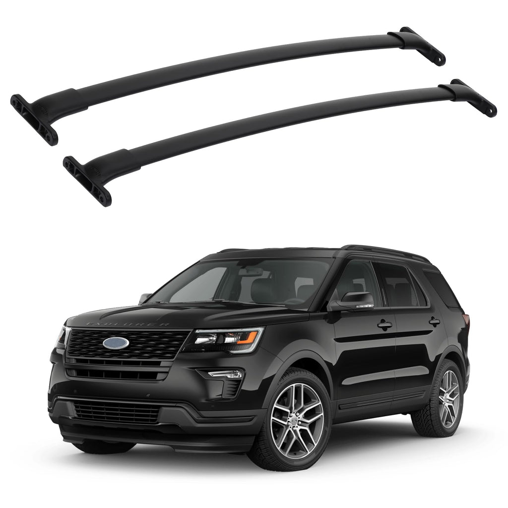 Garvee Roof Rack Cross Bar Fit for 2016-2019 Ford Explorer, Alloy Steel