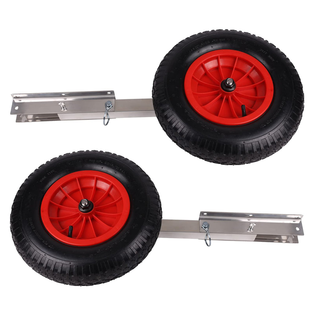 Garvee 600LBS 15 Inch Boat Launching Wheels Set, Easy Smooth Launch