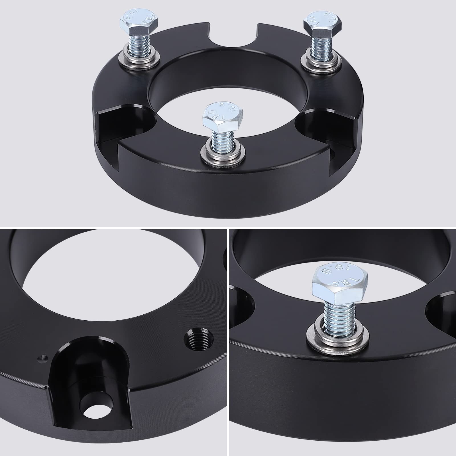 Garvee 2 Inch Leveling Lift Kits Front Strut Spacer for 99-06 Tundra