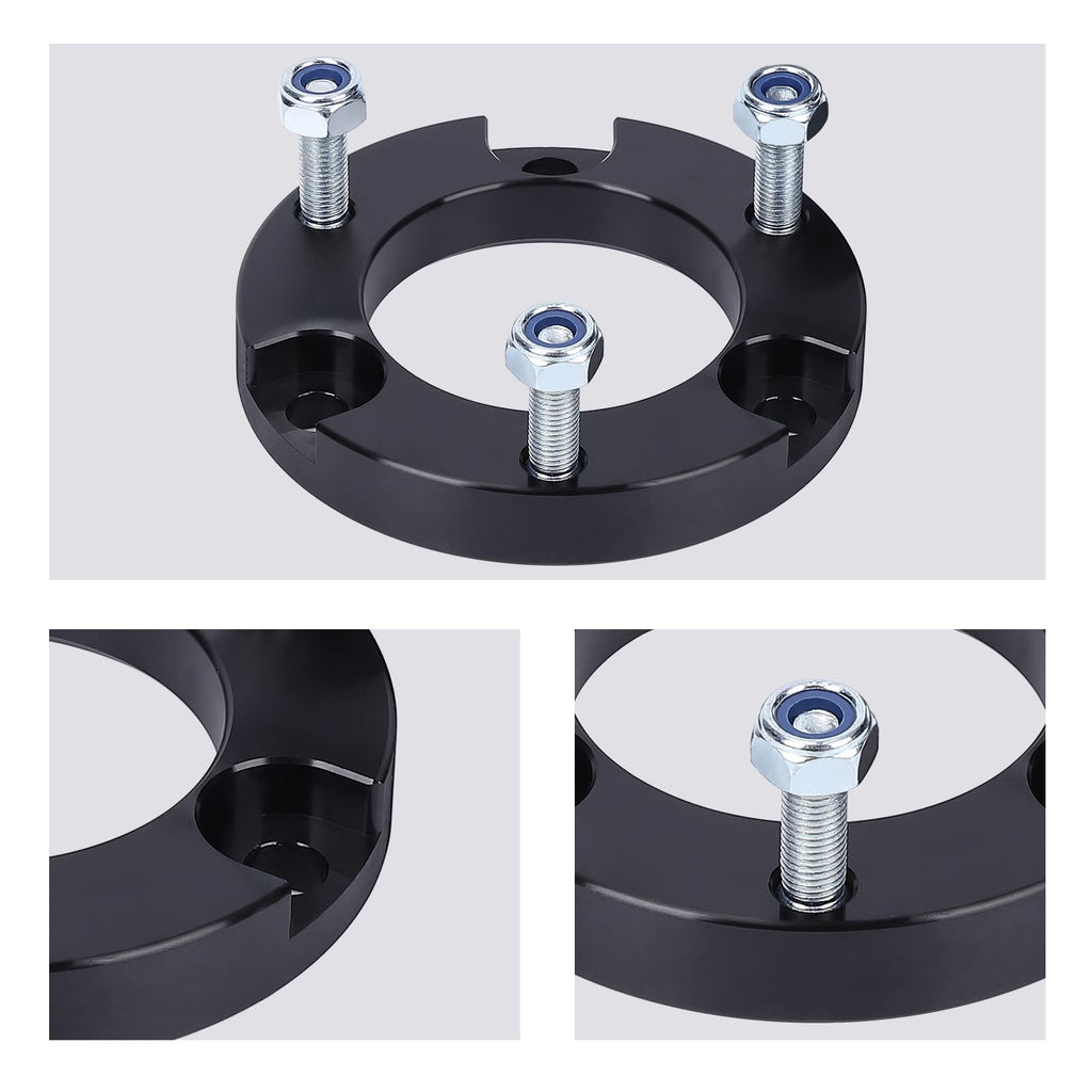 Garvee Tacoma Leveling Lift Kits 1.5" Front - 1.5 Inch Front Strut Spacer Suspension Lift Kit Lift Spacers for 2005-2021 Tacoma (6-Lug Only), 2003-2021 4Runner, 2007-2015 FJ Cruiser 2WD 4WD