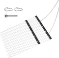 Garvee 4x3ft ATV Chain Drag Harrow Driveway Drag Chain Mat for ATVs, UTVs, Garden Lawn Tractors