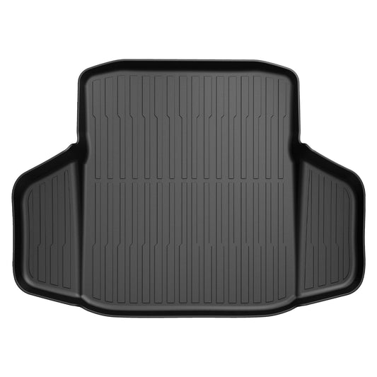 Garvee Trunk Mat Compatible With 2023-2024 Honda Accord 5-Seat, All Season Cargo Mat, Waterproof, Scratch-Resistant, Black