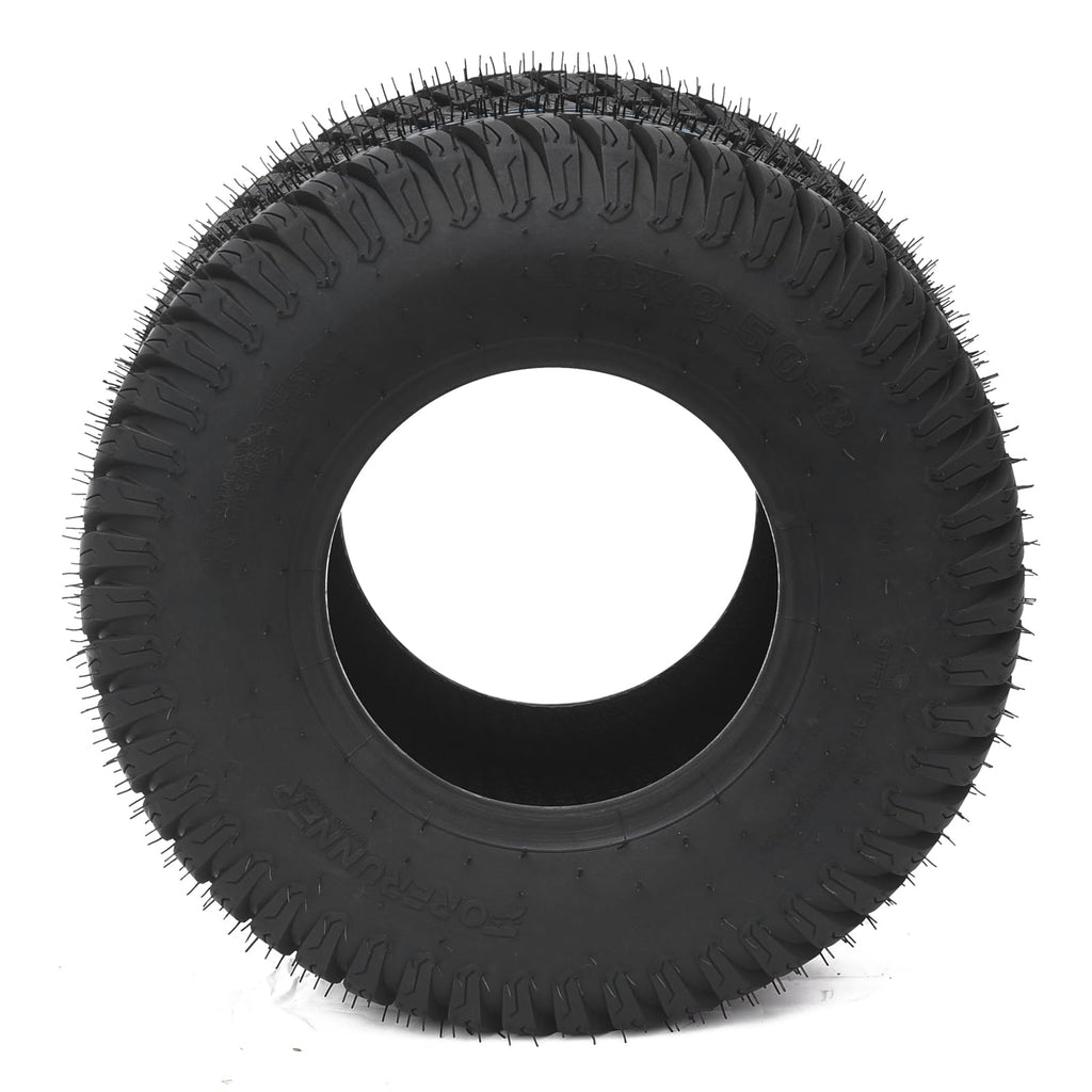 Garvee Lawn Mower Tires 18x8.50-8 4PR Turf Tires for Garden Tractor Riding Mower, Golf Cart Tires Tubeless Set of 2