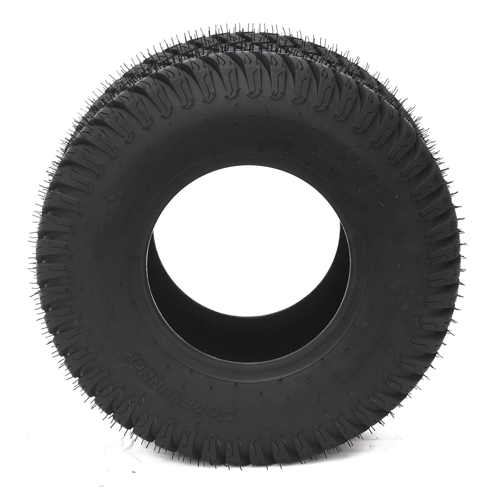 Garvee Lawn Mower Tires 18x8.50-8 4PR Turf Tires for Garden Tractor Riding Mower, Golf Cart Tires Tubeless Set of 2